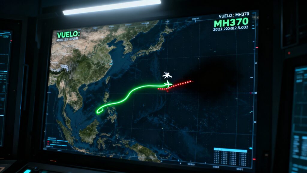 mh370 desaparicion radar